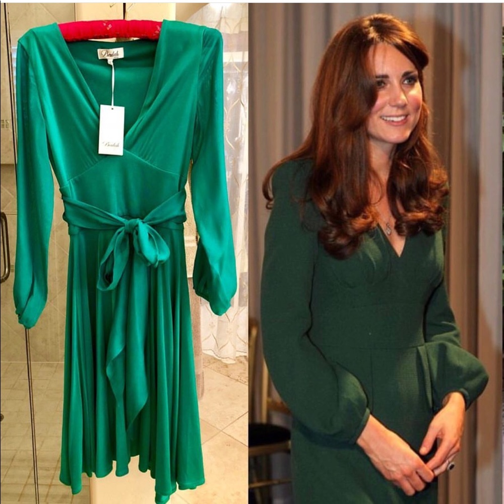 NWT Beulah London Green Dress  Kate Middleton
